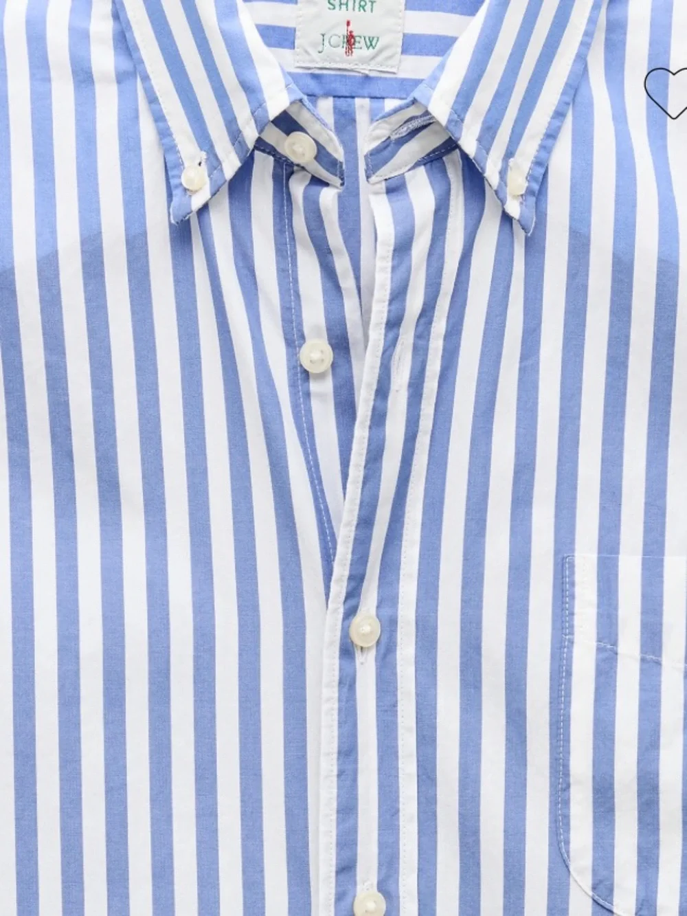 J. Crew torn seam